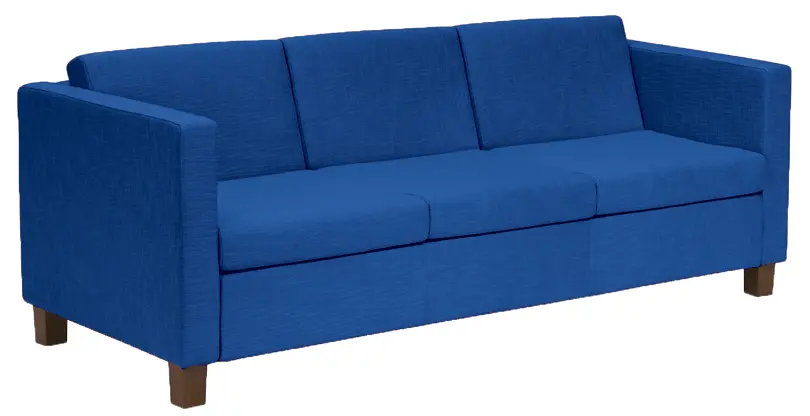 BOGA - 3 sedací souprava, látka BONDAI BN18 (6071) - látka modrá